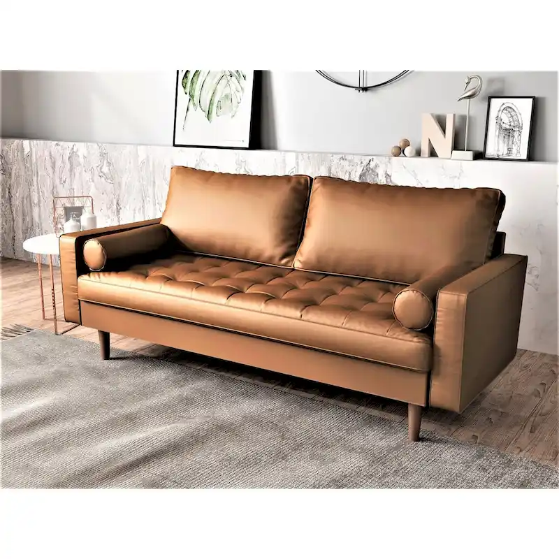 US Pride Lopez Mid-century Loveseat