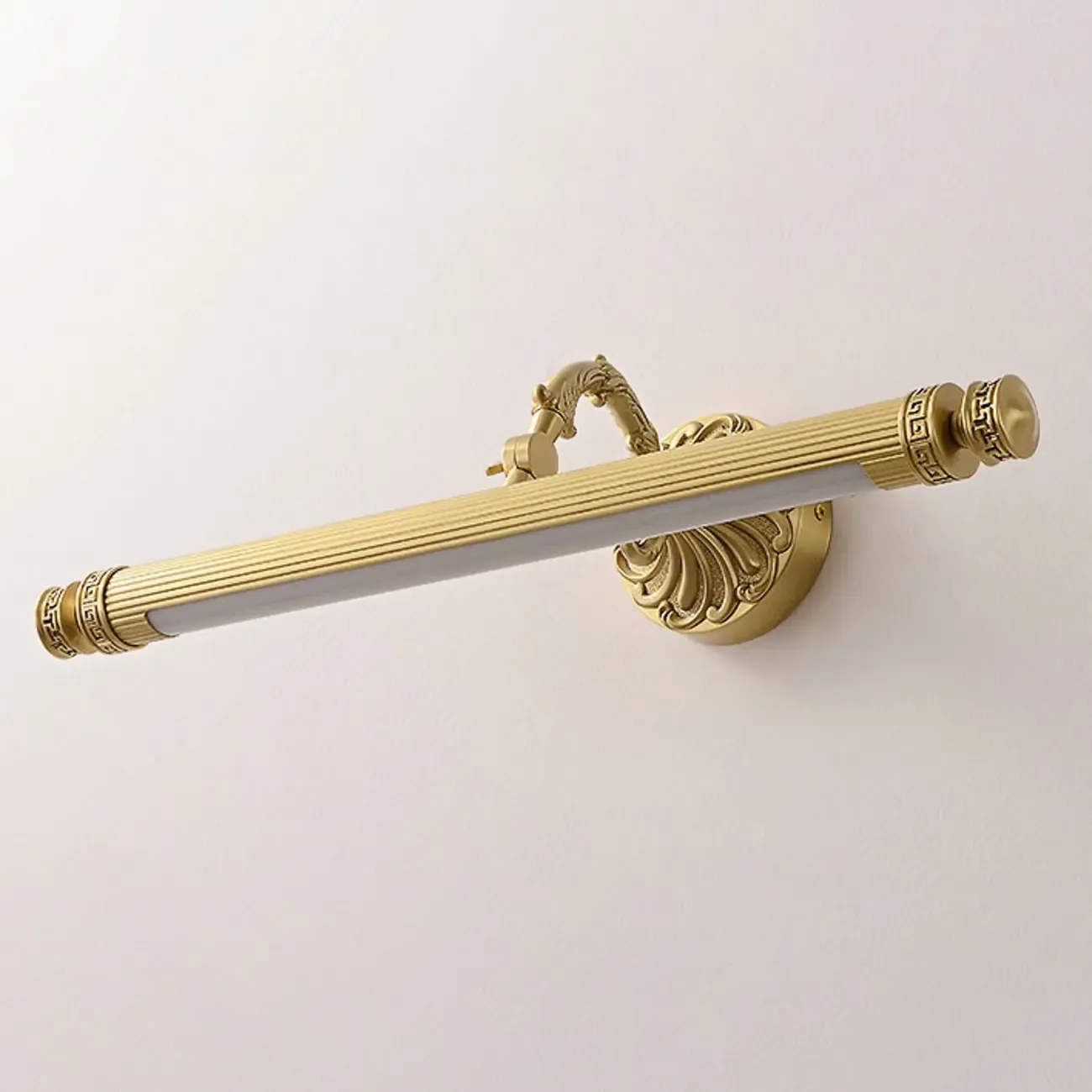 Gold Bathroom LED Wall Sconce Fixture with Warm Light