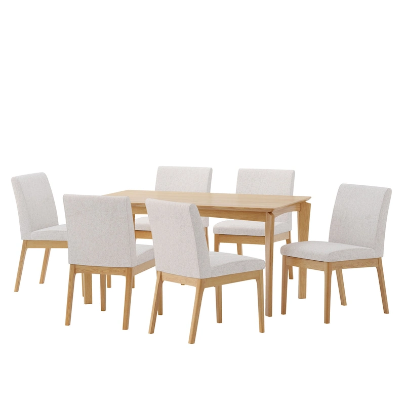 Atherton Wood 7 Piece Dining Set by Christopher Knight Home