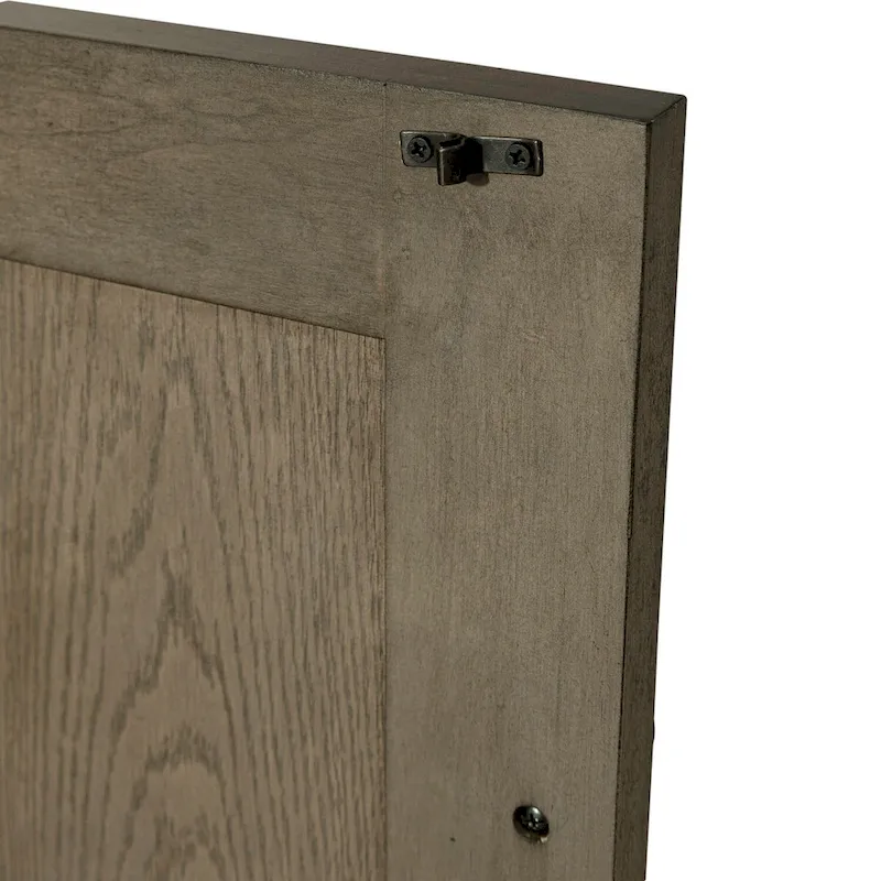 Americana Farmhouse Dusty Taupe Chairside Table