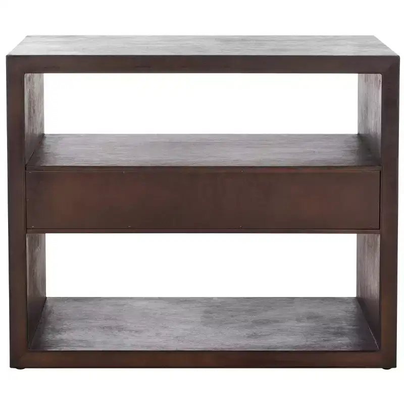 Munson 2 Shelf 1 Drawer Nightstand - NST6603 - Safavieh
