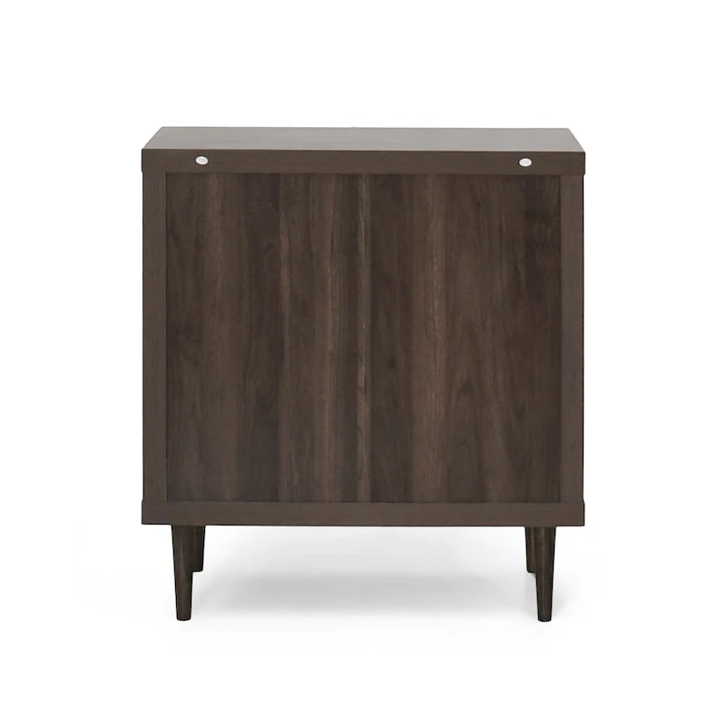 Walnut / Walnut+White / Gray Maple Mid-Century Modern 3-Drawer Chest – Single