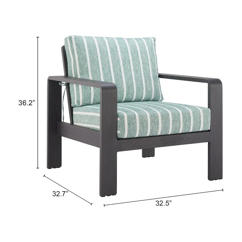 Rolig Armchair Green