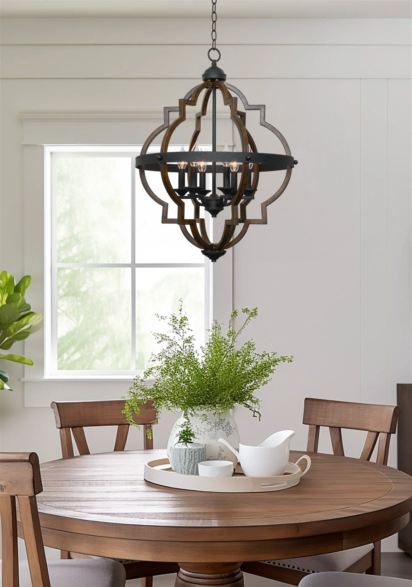 Capistrano 28 6-Light Rustic Farmhouse Chandelier