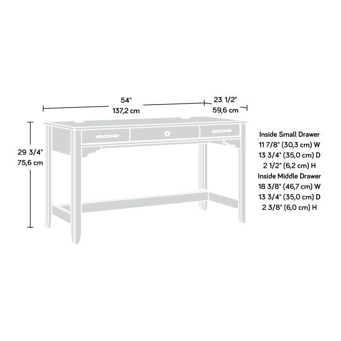 Rollingwood Country 54 Writing Desk