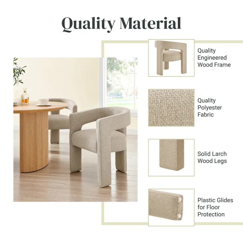 Sherlyn Dining Side Arm Chair