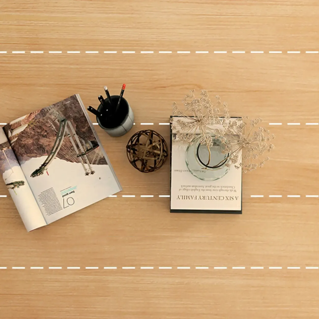 Antique Solid Wood Trestle Base Pub Table