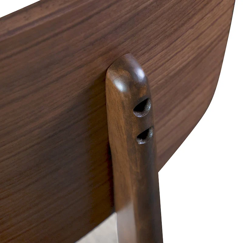 Beau I Mid-Century Walnut Oval Dining Table