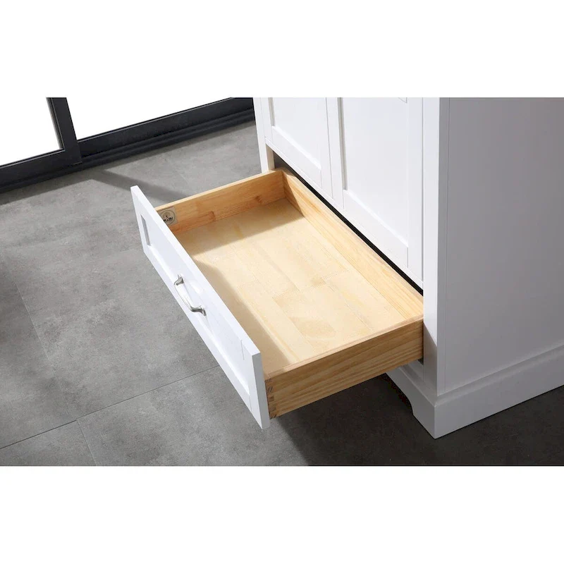 Mareo 36  Solid Wood Bathroom Vanity Set