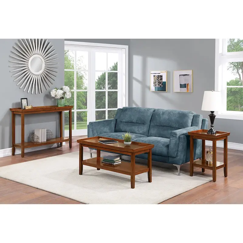 Convenience Concepts Ledgewood Console Table with Shelf