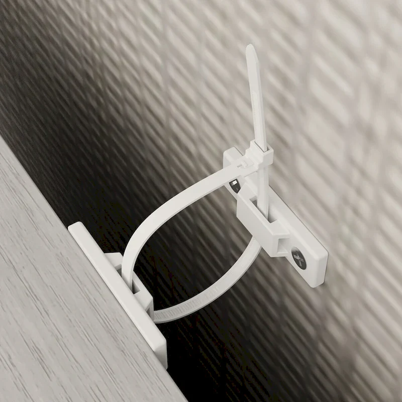 Home Media Center Sleek Design with Ample Shelving and Glass Accents