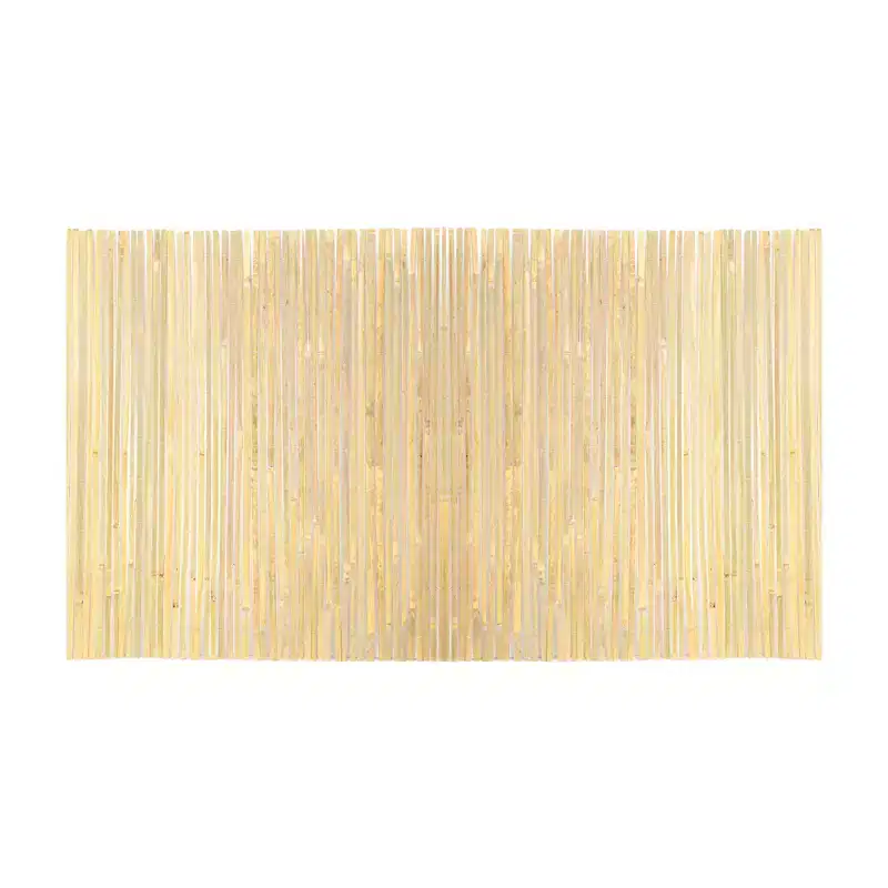 VEVOR Natural Bamboo Privacy Fence Screen, Eco-Friendly Privacy Bamboo Slat Fence, 6 ft H x 16 ft L Decorative Bamboo Screen Panel, Wood Color