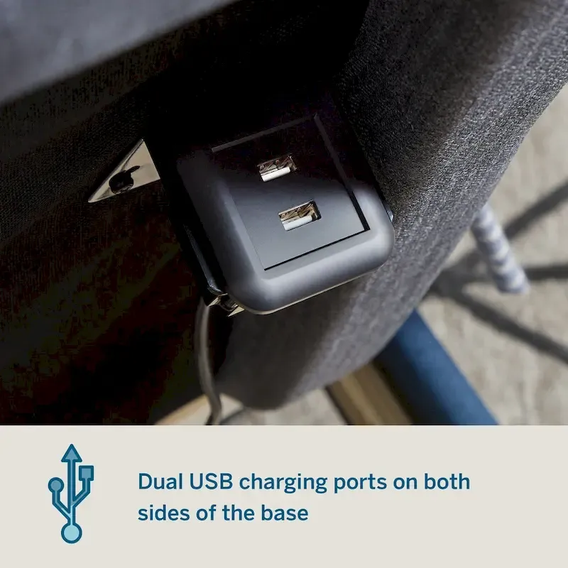 Lucid Deluxe Adjustable Bed Base