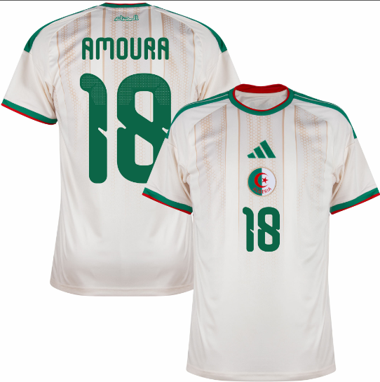 Algeria Home Amoura 18 Jersey 2026-2027