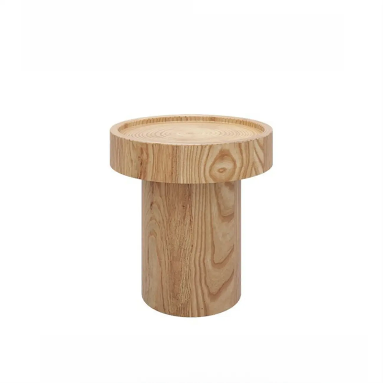 Modern Solid Wooden Black Coffee Table with Unique Design