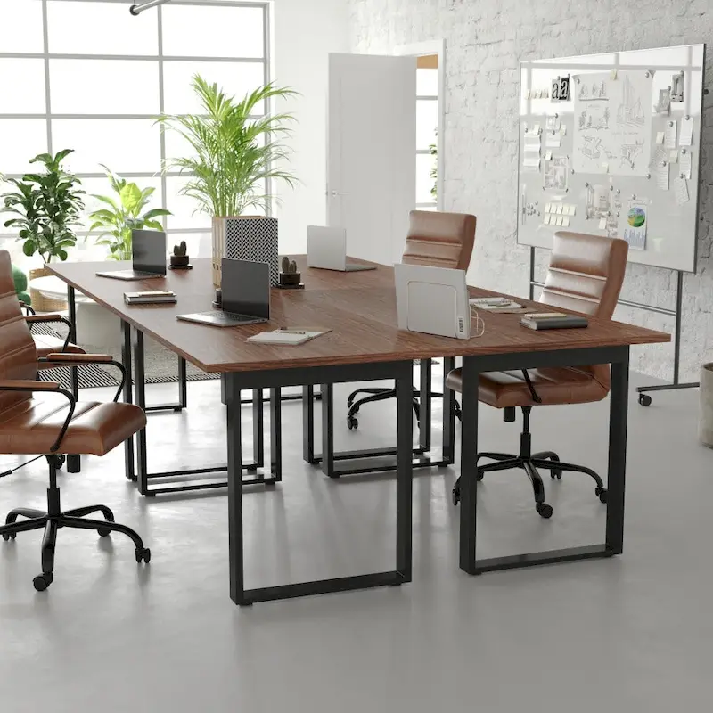 Commercial Conference Table with Laminate Top and U-Frame Base