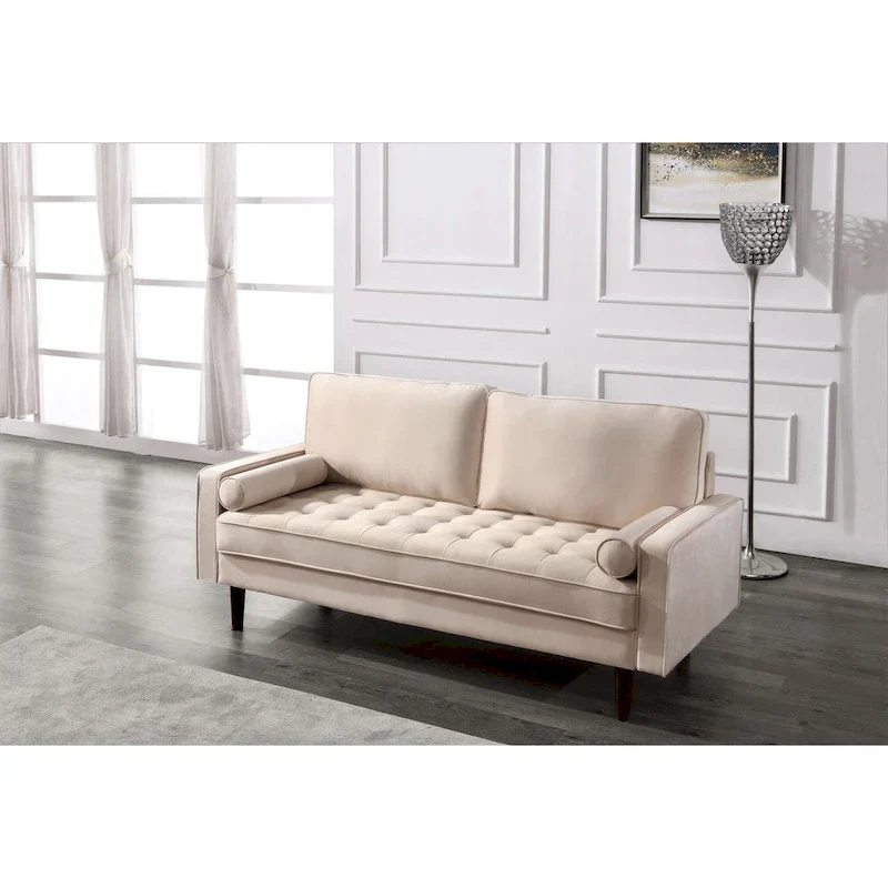 Carson Carrington Idbacka Tufted Sofa