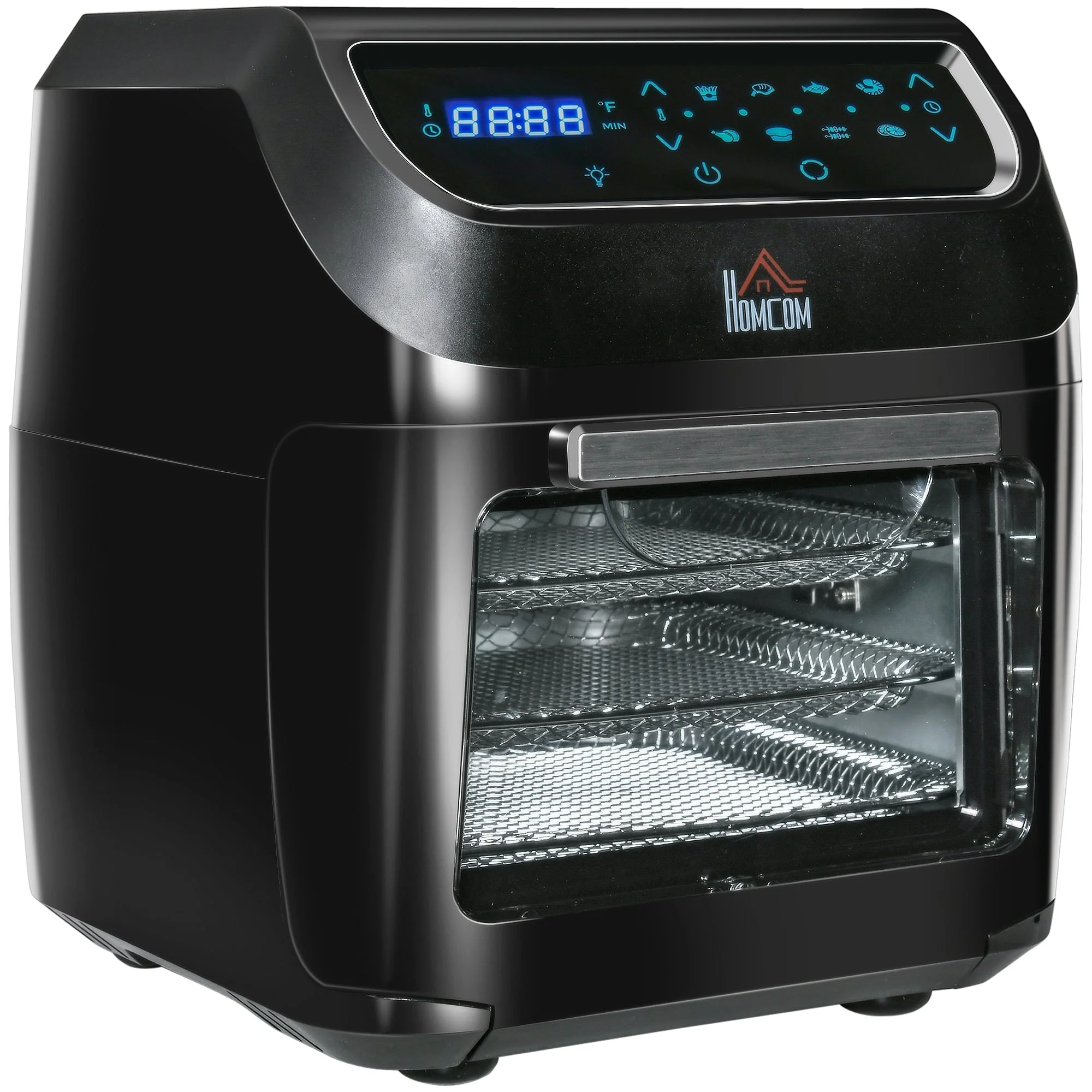 HOMCOM Large Air Fryer Oven with Family Size, Countertop Oven Cooking Gift - 12.5 x 13.25 x 14.5