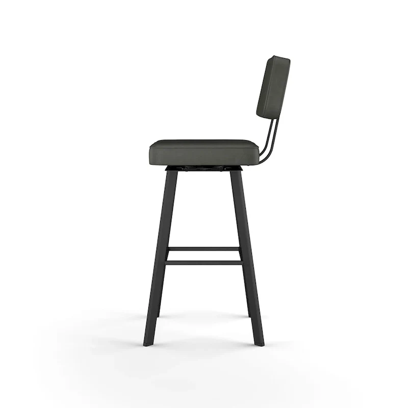 Amisco Clarkson Swivel Counter Stool