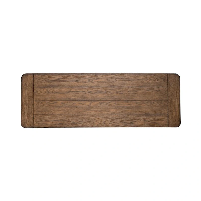 Rustic Brown Narrow Console Bar Table, 55 Inch Sofa Table