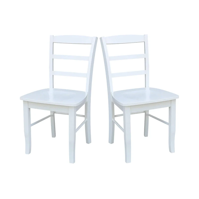 Solid Wood Ladderback Dining Chairs