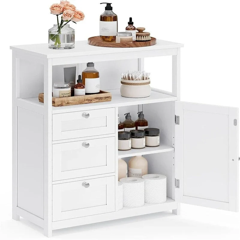 Bathroom Floor Storage Cabinet