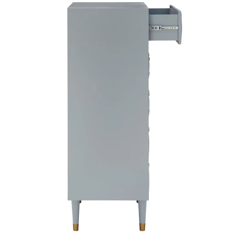 Bea Five Drawer Geo Dresser Chest