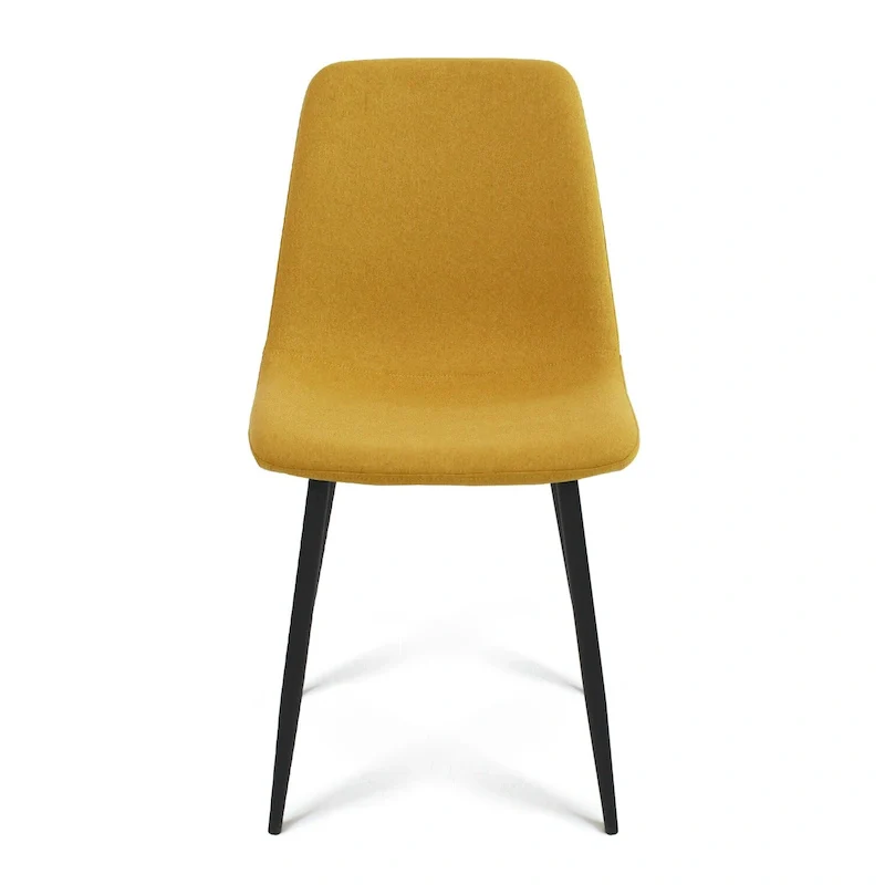 Modern Fabric Upholstered Dining Chairs (Set of 4) - 34x18x18