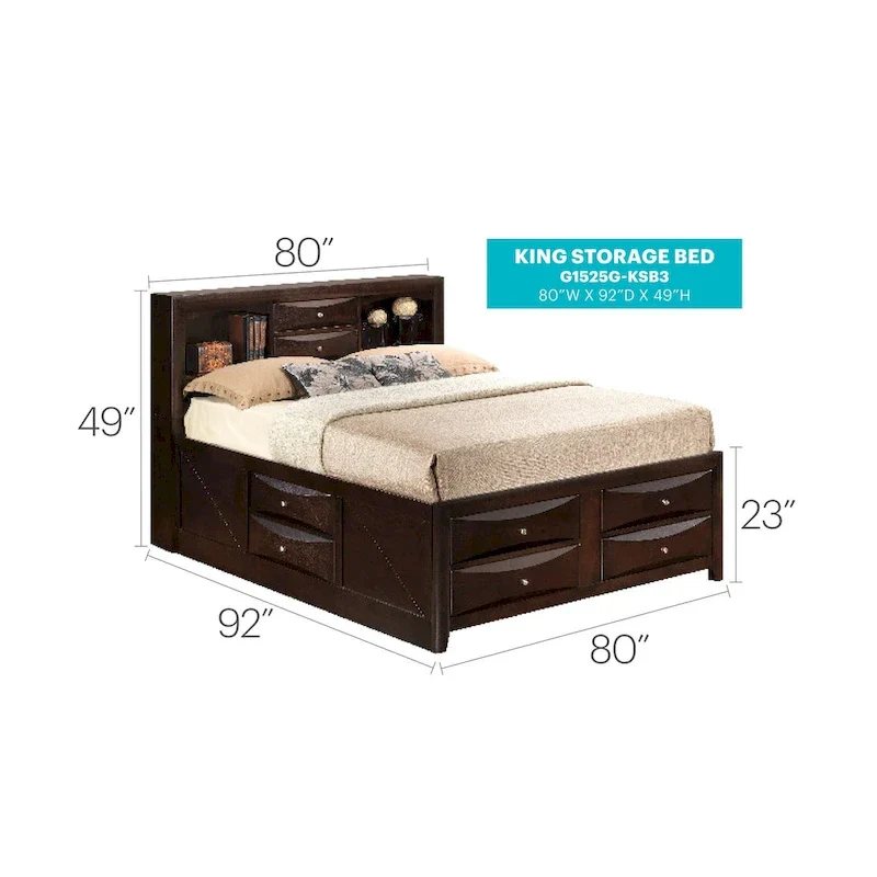 Marilla King Panel Beds