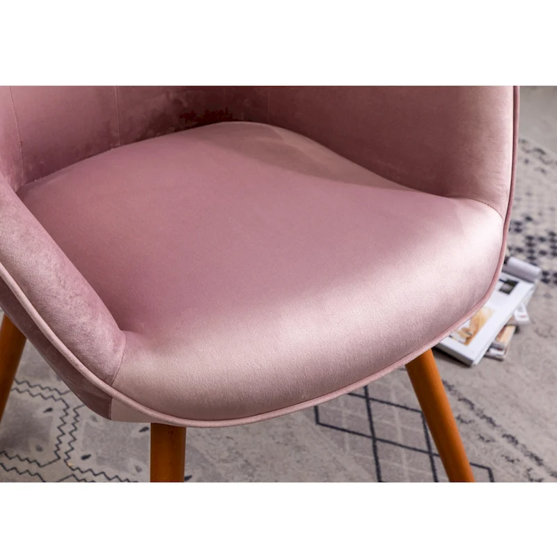 Carson Carrington Arvika Button-tufted High-back Velvet Accent Chair