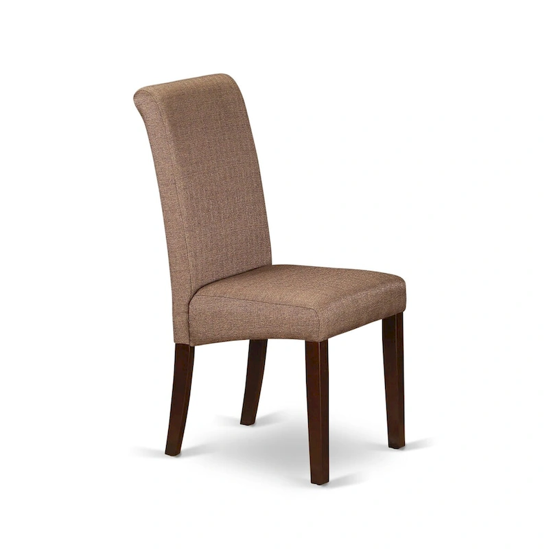 East West Furniture Dining Set Contains a Rectangle Dining Room Table with Dropleaf and Parson Chairs (Pieces Options)