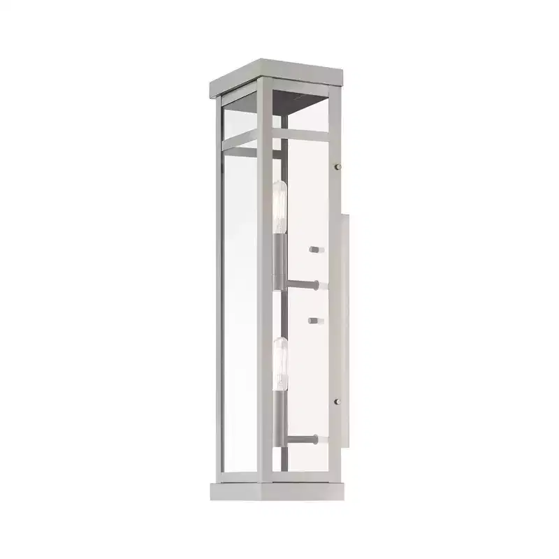 Livex Lighting Hopewell 2 - Light Wall Light in Brushed Nickel