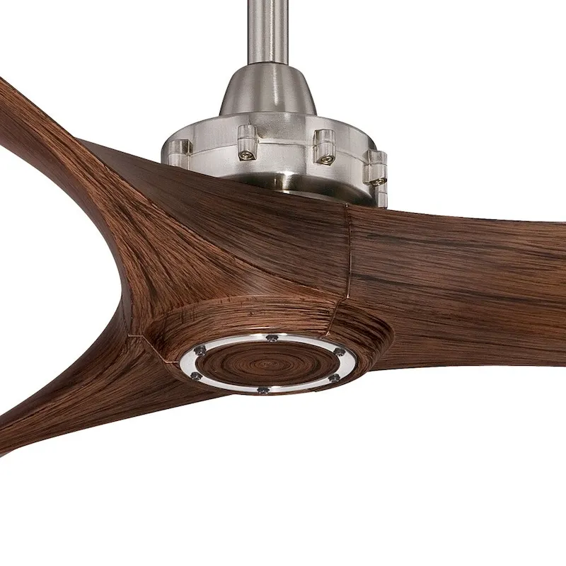 Minka Aire Aviation Brushed Nickel With Maple 60 Inch Ceiling Fan