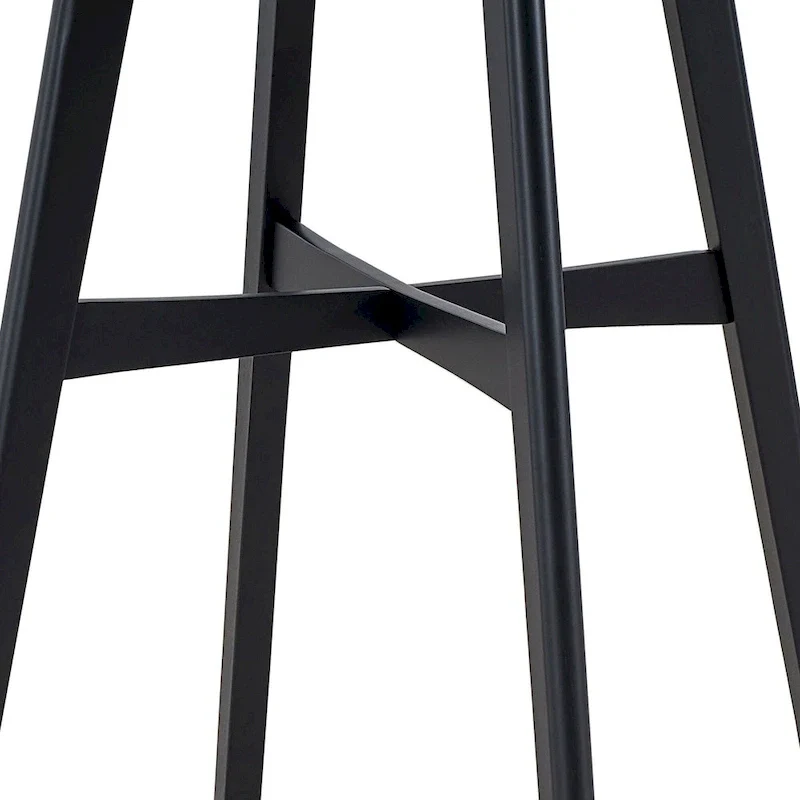 Counter Stools Set of 2, Modern Bar Stools with Backs, Counter Height Bar Stools, Upholstered Counter Chair for Kitchen Island