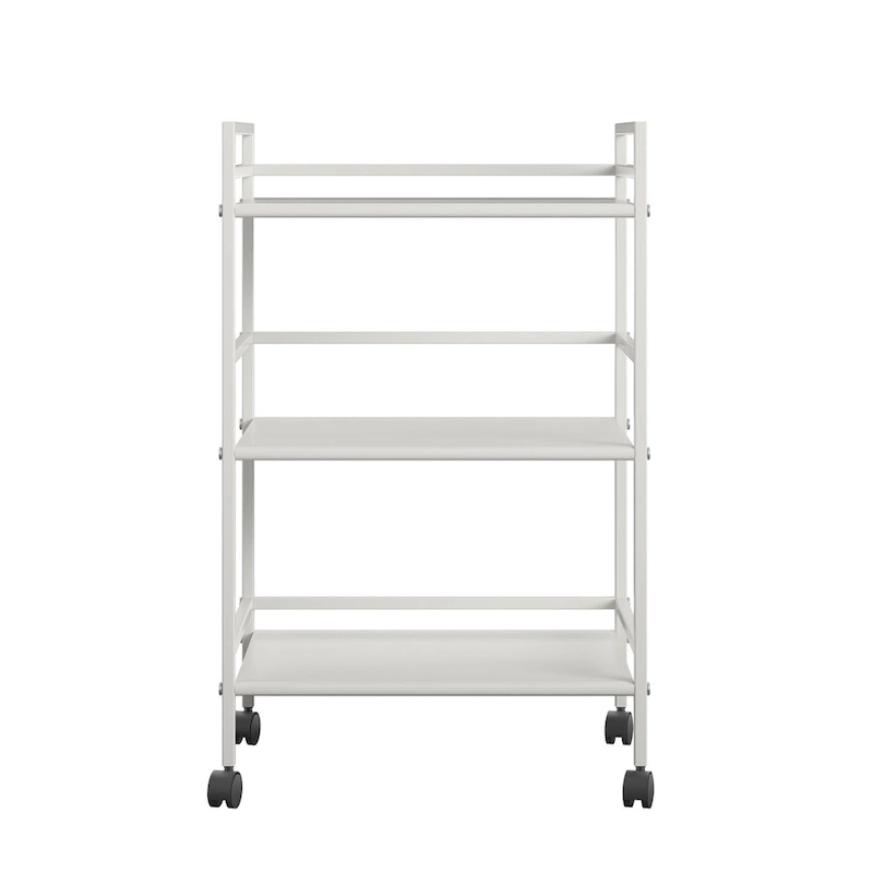 Emerald 3 Shelf Metal Rolling Utility Cart