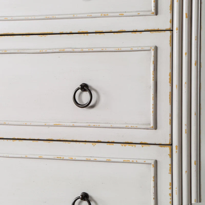 Joneigh Traditional Solid Wood 4-Drawer Chest by