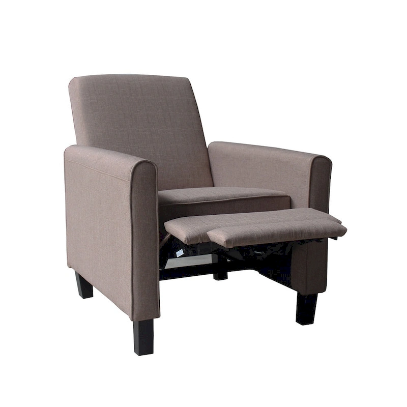Contemporary Fabric Compact Recliner Chair