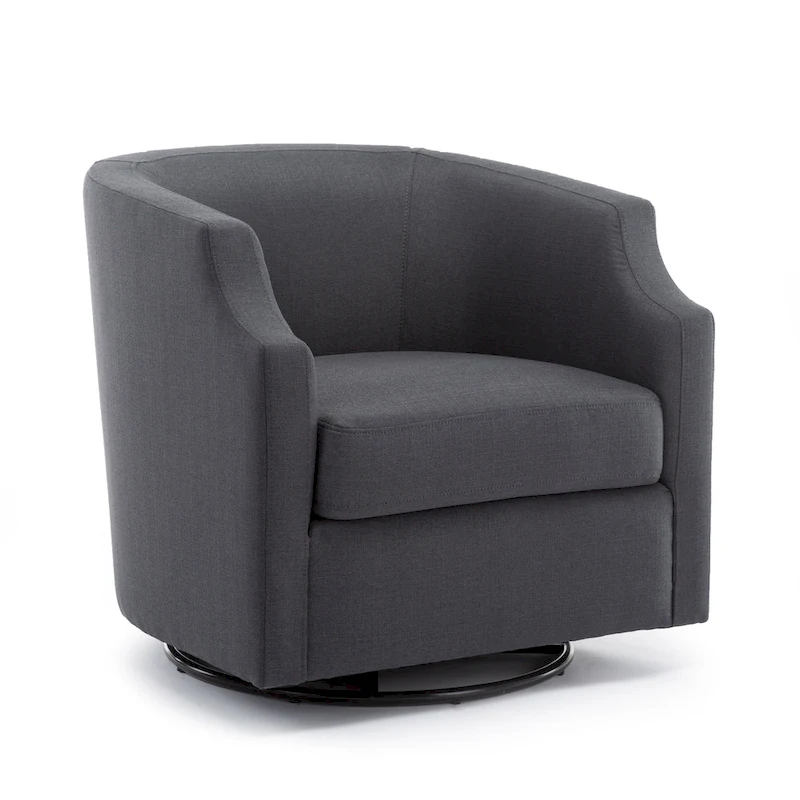 Swivel Glider Barrel Chair