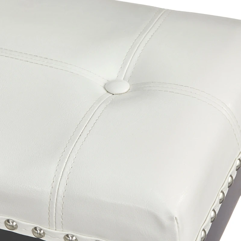 Simple Living Lonnie 24-inch Padded Counter Height Saddle Stools (Set of 2)