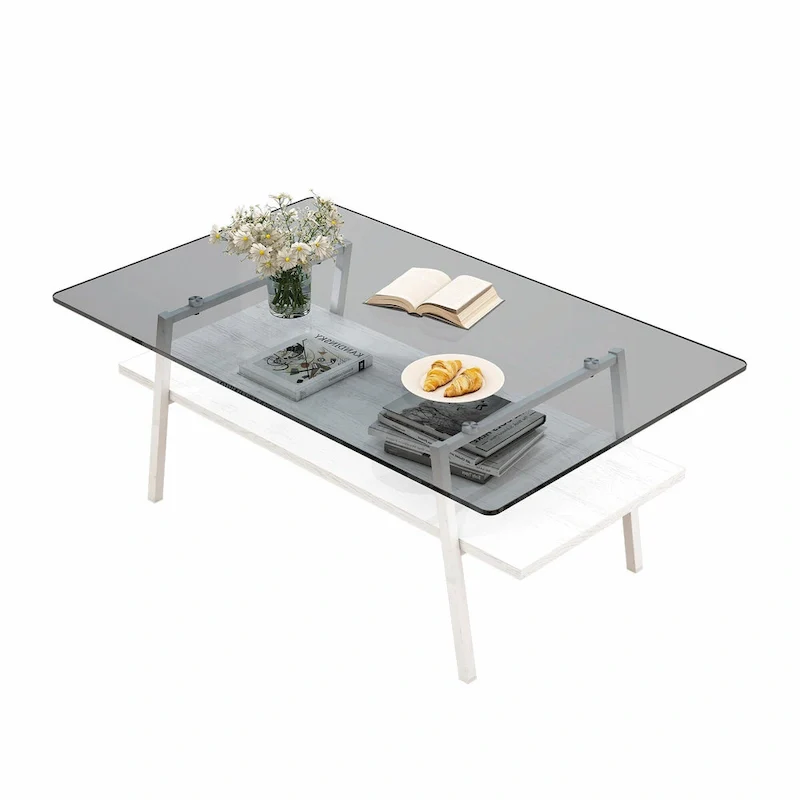 38.58  Rectangle Coffee Table with Modern Design