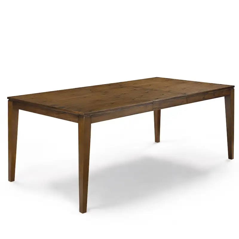 *Limited* Zarbel 6-8 People Rectangle Dining Table Modern Farmhouse Solid Wood Expandable Leaf Table Kitchen Dining room