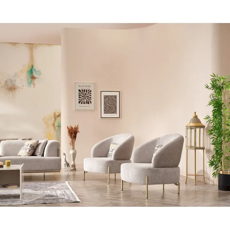 Uruguay 3-piece Living room Set 1 Module Sofa & 2 Chair