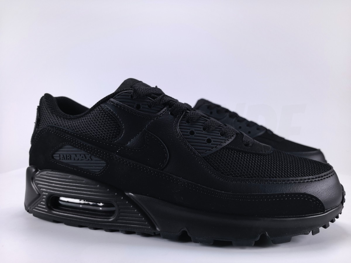Nike Air Max 90 Recraft Triple Black - Aktrende