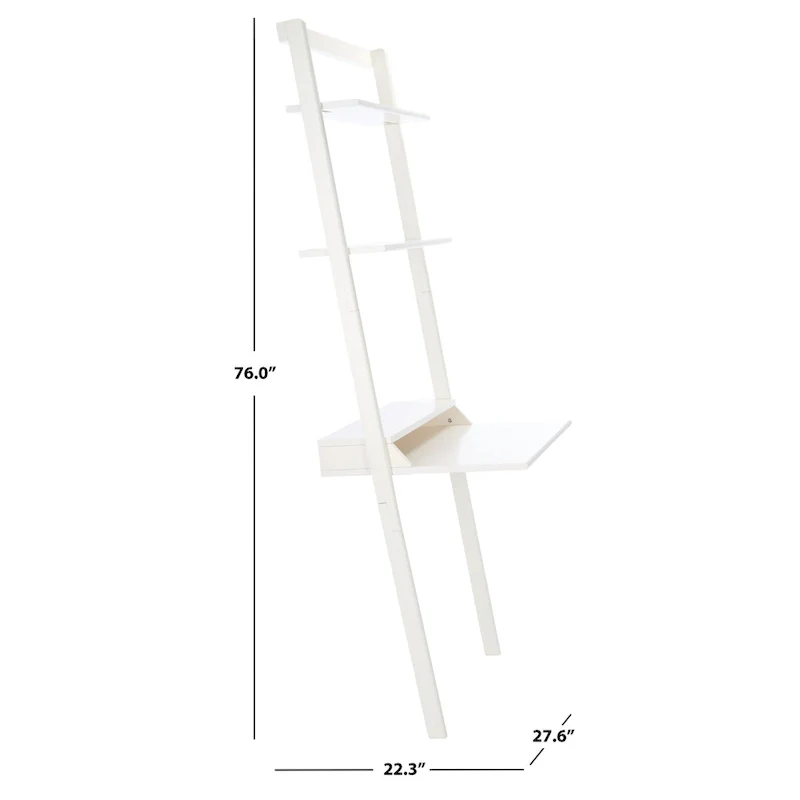 SAFAVIEH Leoma 2-Shelf Leaning Desk
