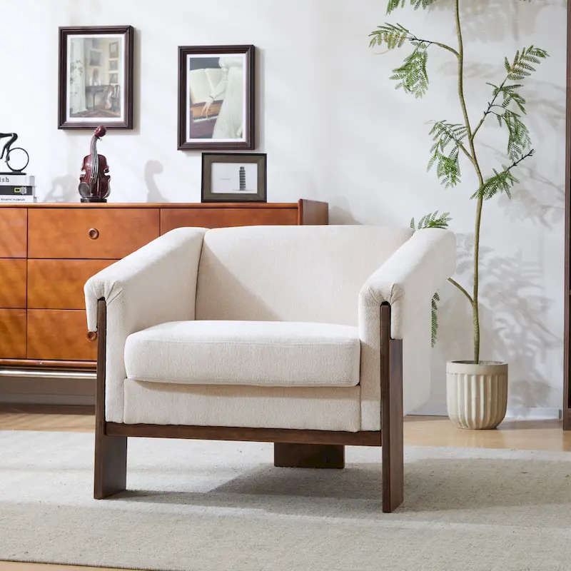 Nexvo 34 Mid-Century Modern Accent Chair by Christopher Knight Home