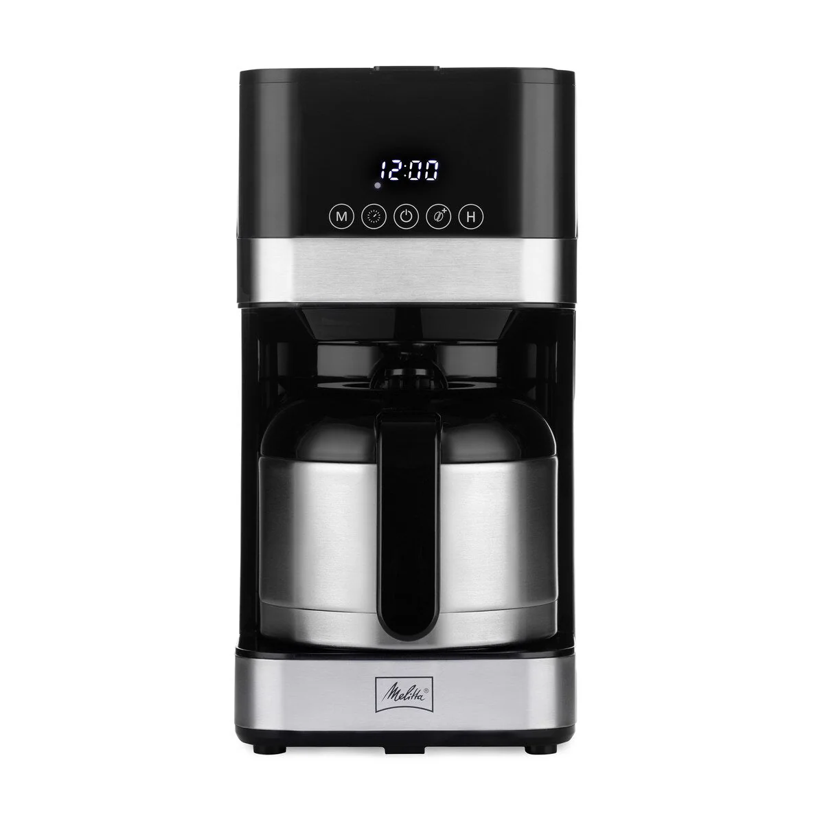 Melitta Aroma Tocco 8-Cup Drip Coffee Maker with Thermal Carafe and Touch Control Display