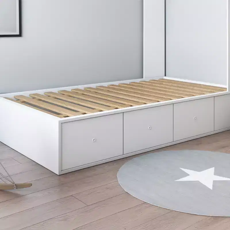Hercules Xtreme Heavy-Duty Solid Pine Wood Bed Slats Bunkie Board