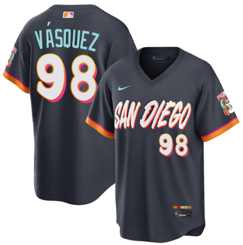 Randy Vásquez San Diego Padres City Connect Stadium Jersey
