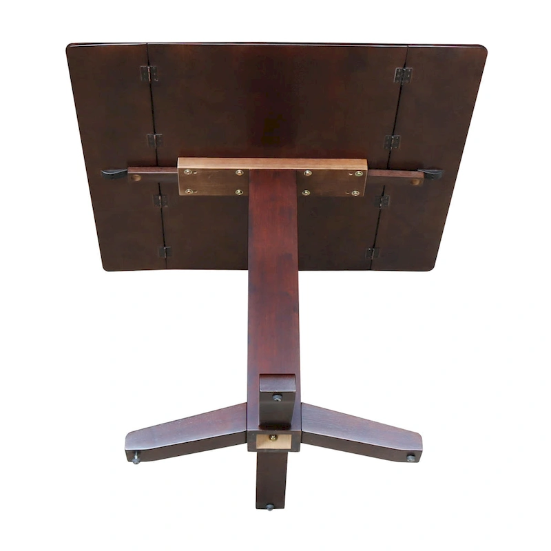 Square Dual Drop Leaf Dining Table