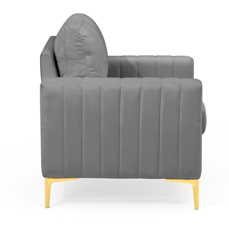 Pellebant Modern Upholstered Accent Armchair Club Chair